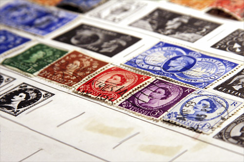 Hitler postage stamp